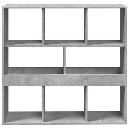 Room Divider Concrete Grey 100x33x94.5 cm Engineered Wood