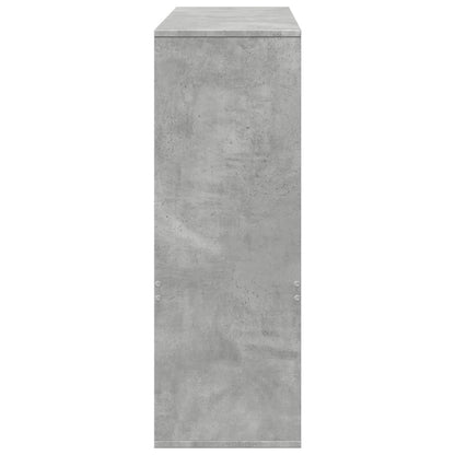 Room Divider Concrete Grey 100x33x94.5 cm Engineered Wood