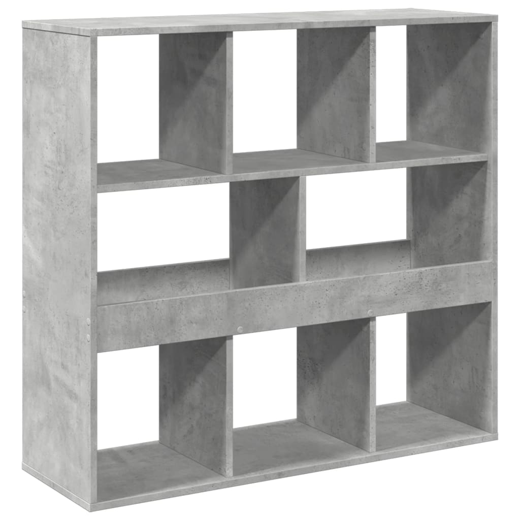 Room Divider Concrete Grey 100x33x94.5 cm Engineered Wood