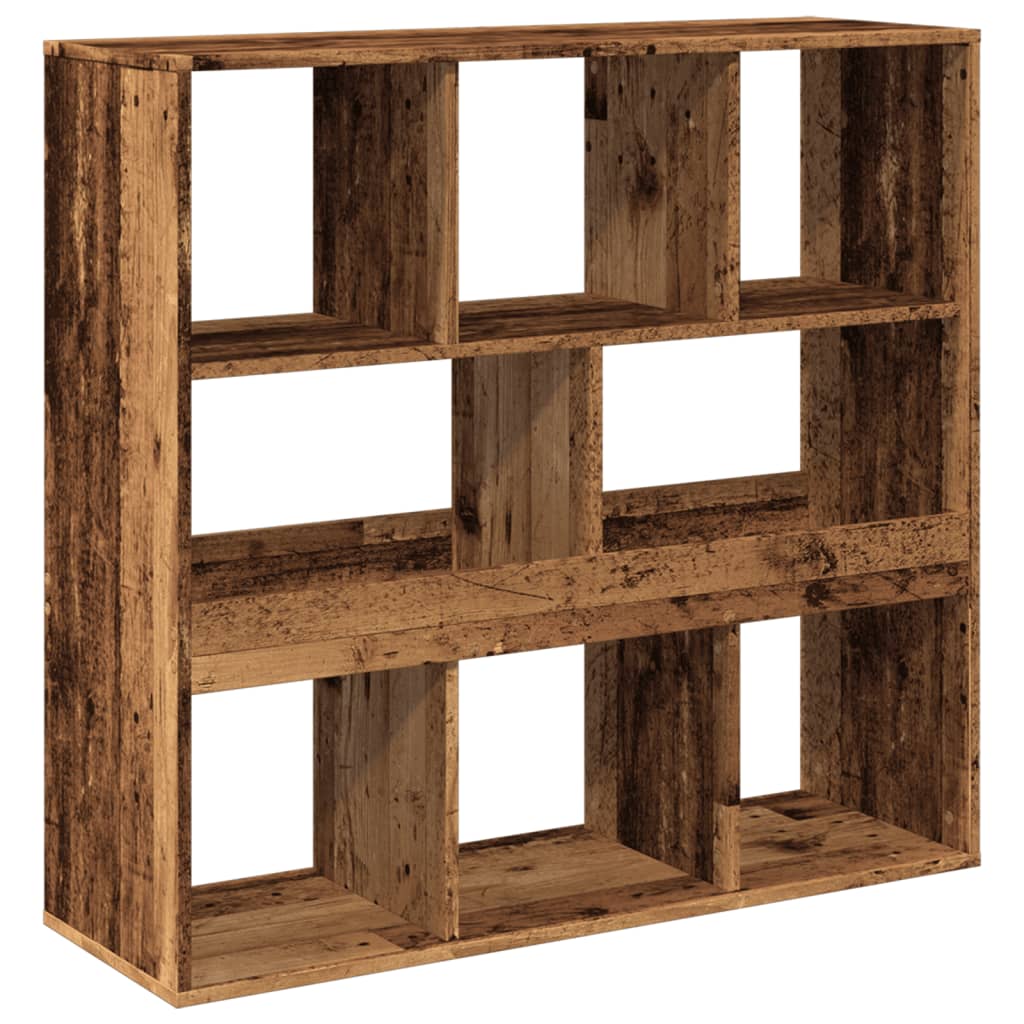 Room Divider Old Wood 100x33x94.5 cm Engineered Wood