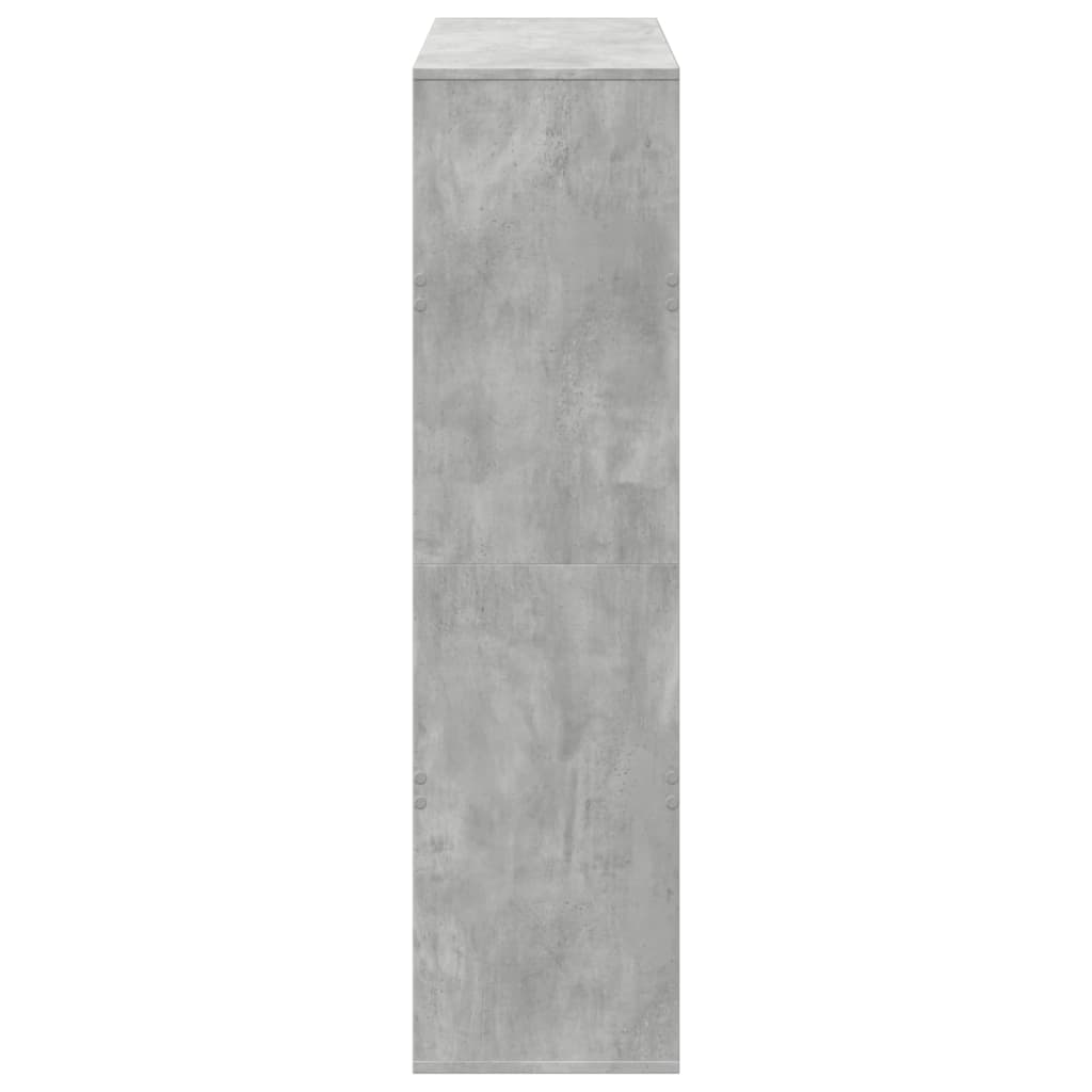 Room Divider Concrete Grey 100x33x125.5 cm Engineered Wood