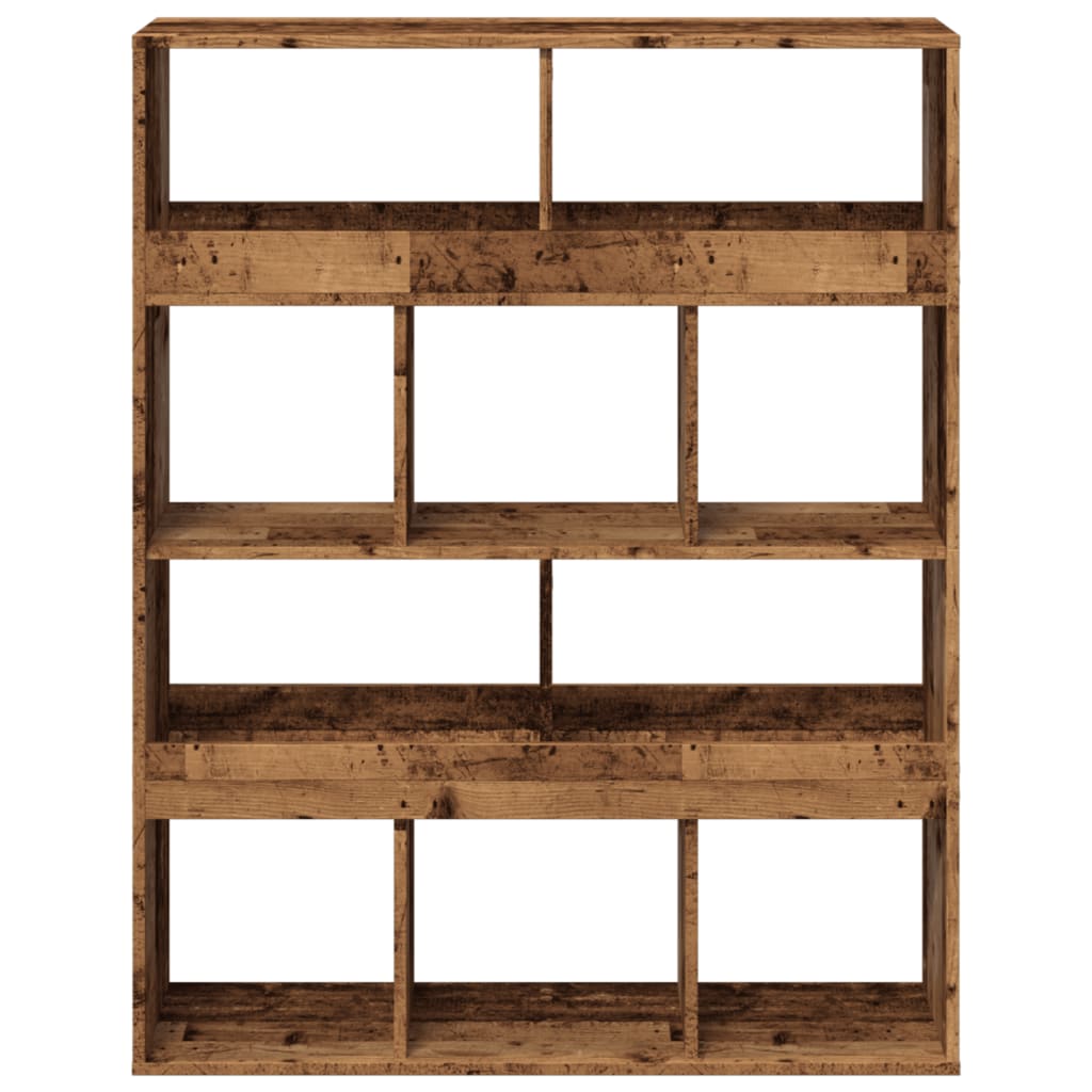 Room Divider Old Wood 100x33x125.5 cm Engineered Wood