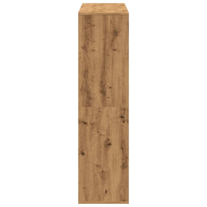 Room Divider Artisian Oak 100x33x125.5 cm Engineered Wood