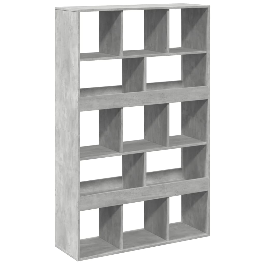 Room Divider Concrete Grey 100x33x156.5 cm Engineered Wood