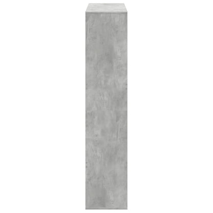 Room Divider Concrete Grey 100x33x156.5 cm Engineered Wood