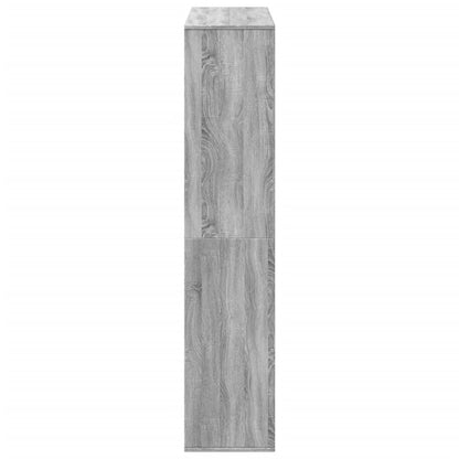 Room Divider Grey Sonoma 100x33x156.5 cm Engineered Wood