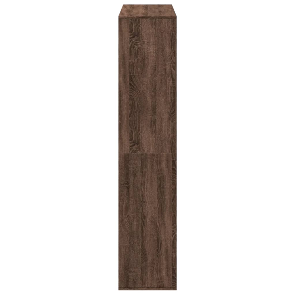 Room Divider Brown Oak 100x33x156.5 cm Engineered Wood