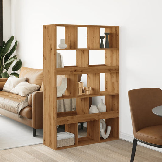 Room Divider Artisian Oak 100x33x156.5 cm Engineered Wood