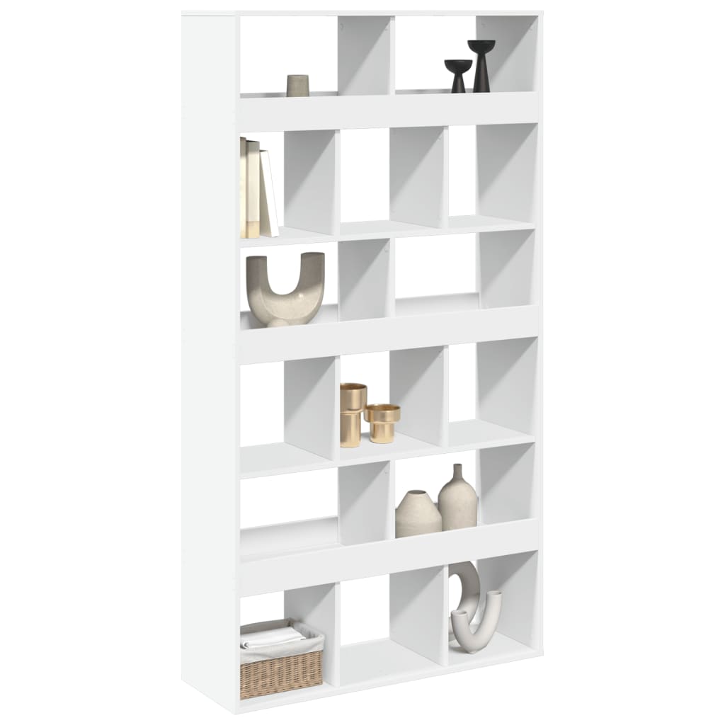 Room Divider White 100x33x187.5 cm Engineered Wood