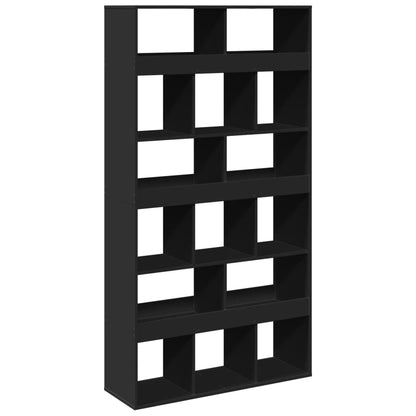 Room Divider Black 100x33x187.5 cm Engineered Wood