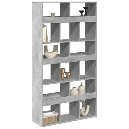 Room Divider Concrete Grey 100x33x187.5 cm Engineered Wood