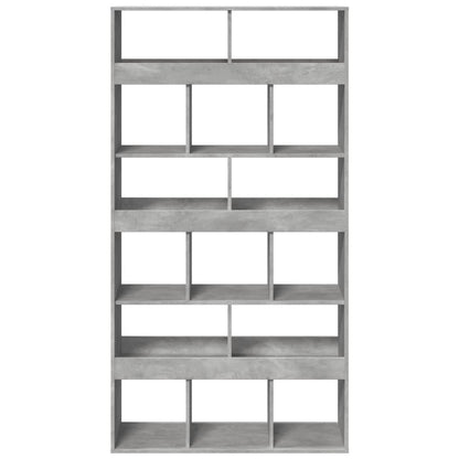 Room Divider Concrete Grey 100x33x187.5 cm Engineered Wood