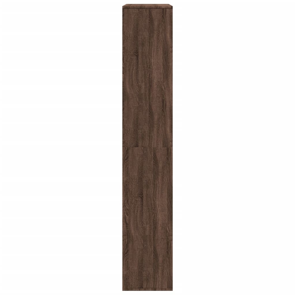 Room Divider Brown Oak 100x33x187.5 cm Engineered Wood