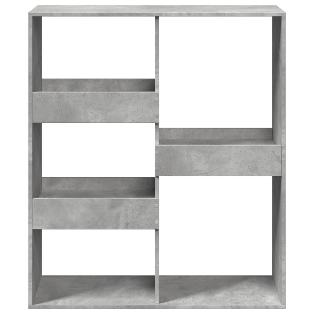 Room Divider Concrete Grey 100x33x115 cm Engineered Wood