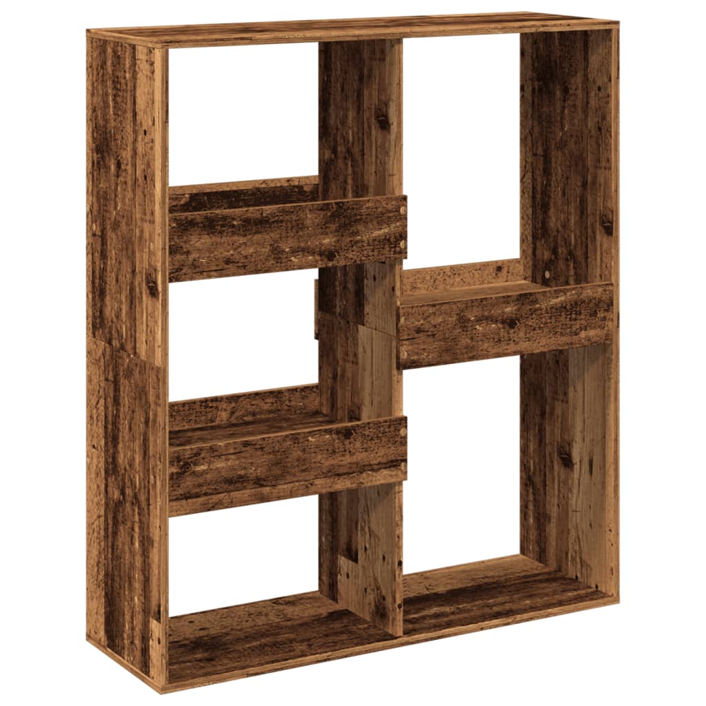 Room Divider Old Wood 100x33x115 cm Engineered Wood