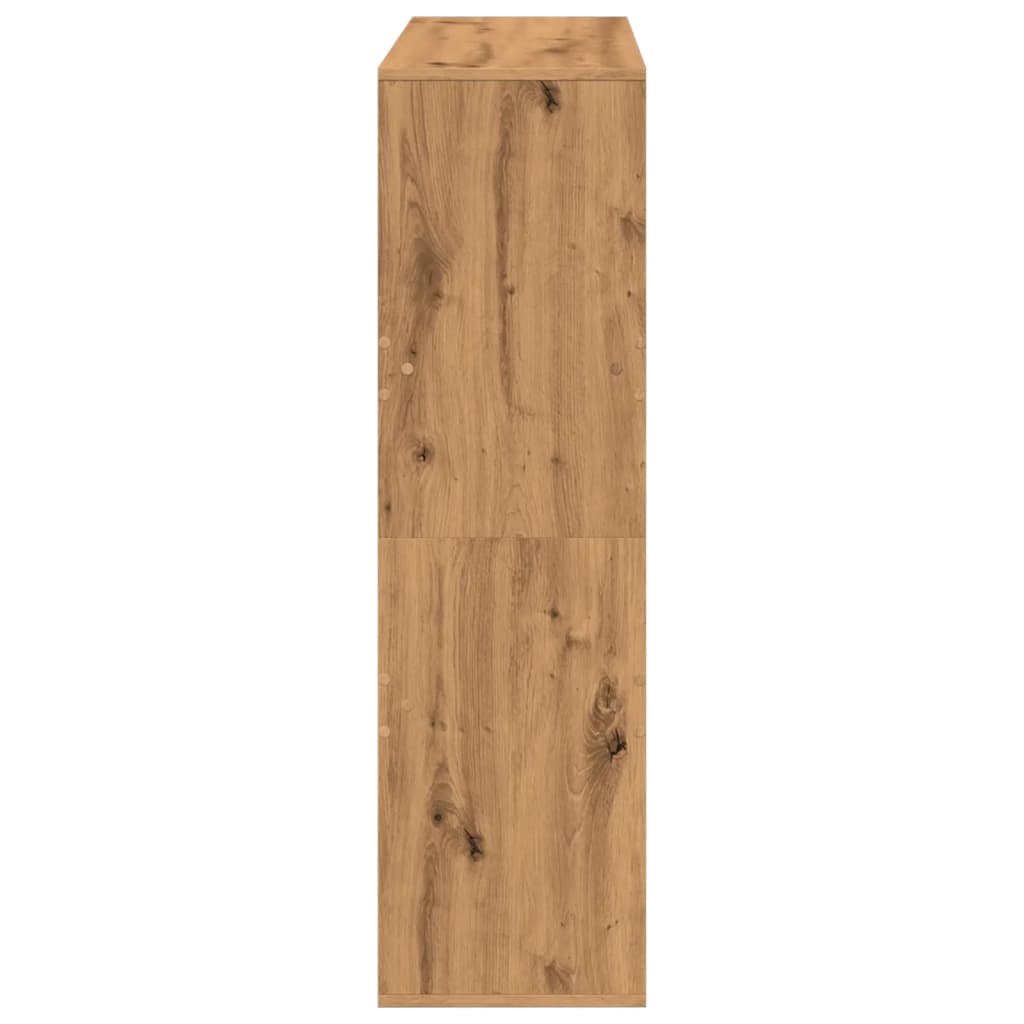 Room Divider Artisian Oak 100x33x115 cm Engineered Wood