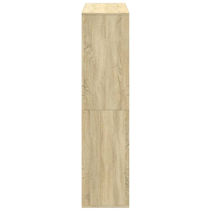 Room Divider Sonoma Oak 100x33x135 cm Engineered Wood