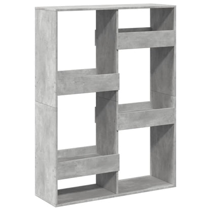 Room Divider Concrete Grey 100x33x135 cm Engineered Wood