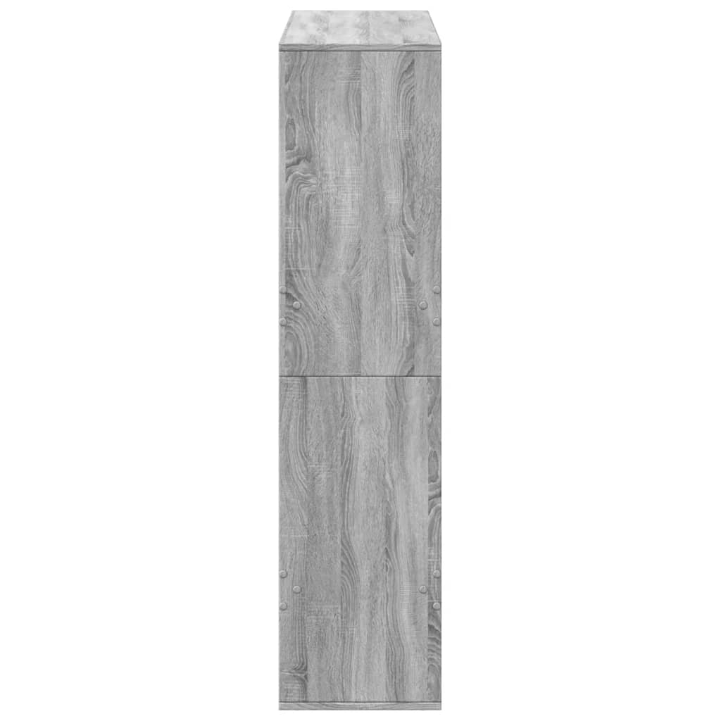 Room Divider Grey Sonoma 100x33x135 cm Engineered Wood