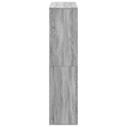 Room Divider Grey Sonoma 100x33x135 cm Engineered Wood