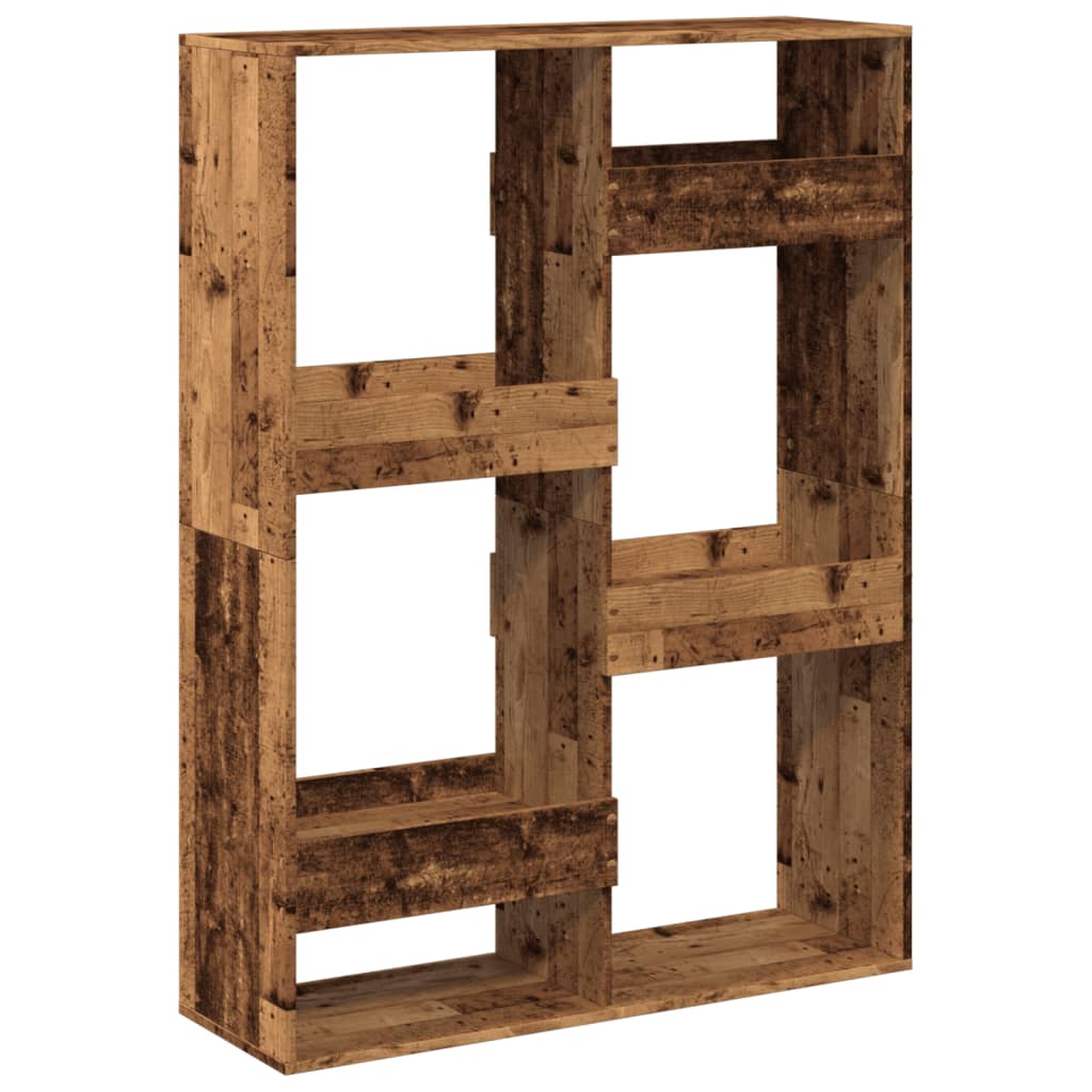 Room Divider Old Wood 100x33x135 cm Engineered Wood