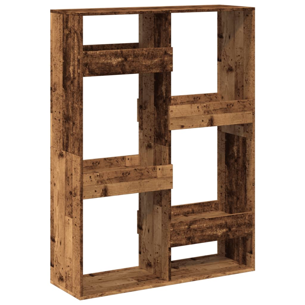 Room Divider Old Wood 100x33x135 cm Engineered Wood