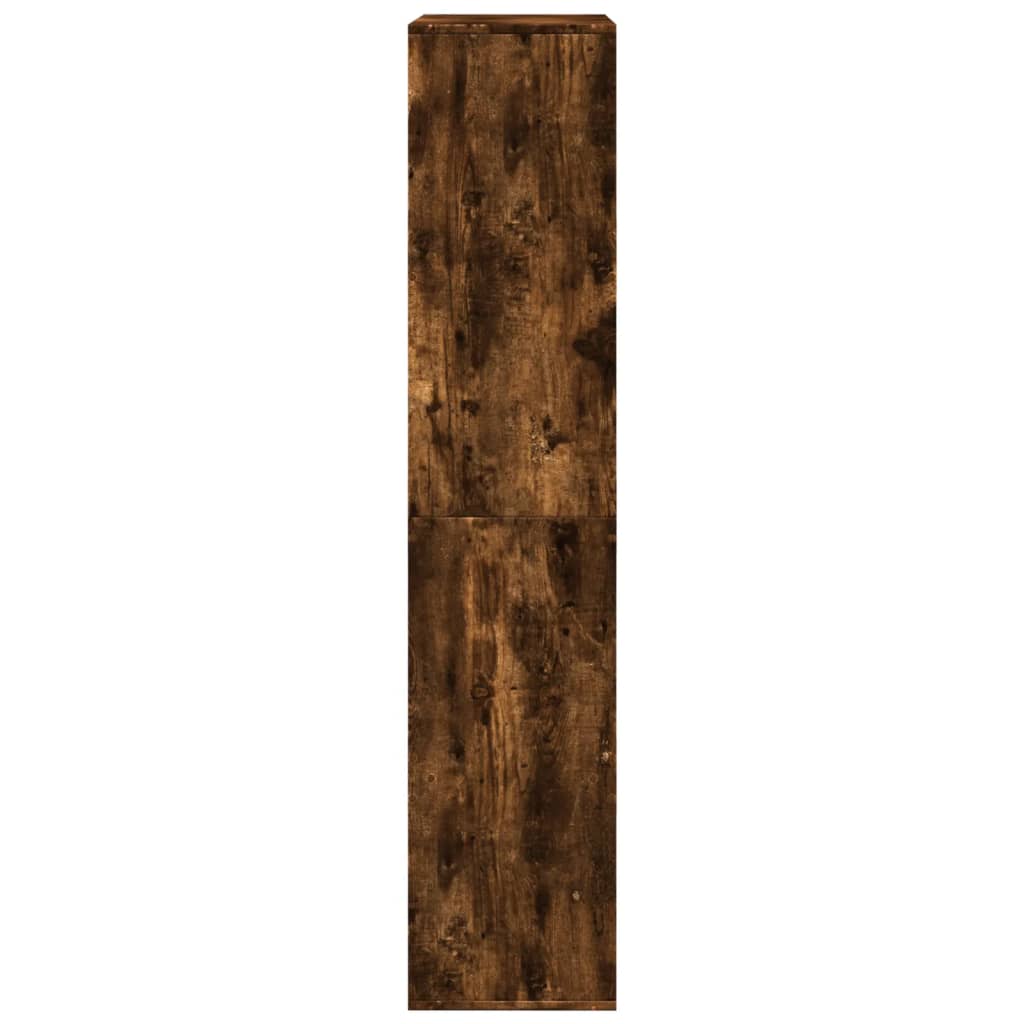 Room Divider Smoked Oak100x33x155.5 cm Engineered Wood