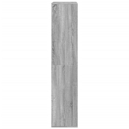 Room Divider Grey Sonoma 100x33x155.5 cm Engineered Wood