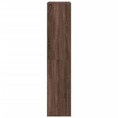 Room Divider Brown Oak 100x33x155.5 cm Engineered Wood