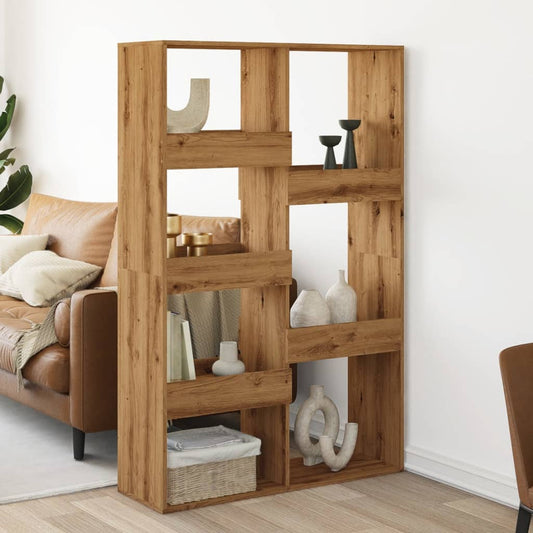 Room Divider Artisian Oak 100x33x155.5 cm Engineered Wood