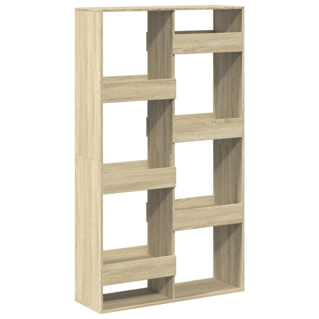 Room Divider Sonoma Oak 100x33x175 cm Engineered Wood