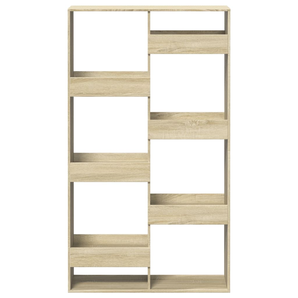 Room Divider Sonoma Oak 100x33x175 cm Engineered Wood