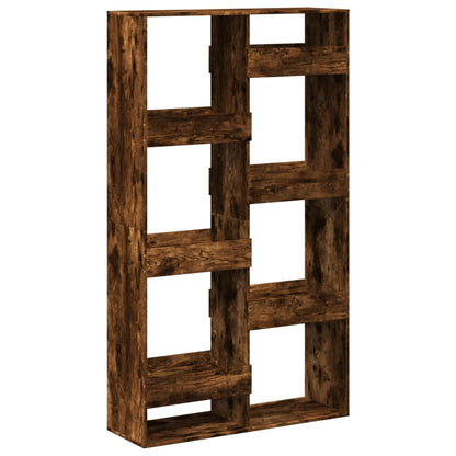 Room Divider Smoked Oak100x33x175 cm Engineered Wood