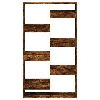 Room Divider Smoked Oak100x33x175 cm Engineered Wood