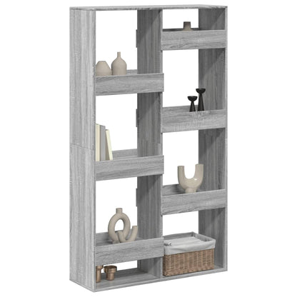 Room Divider Grey Sonoma 100x33x175 cm Engineered Wood