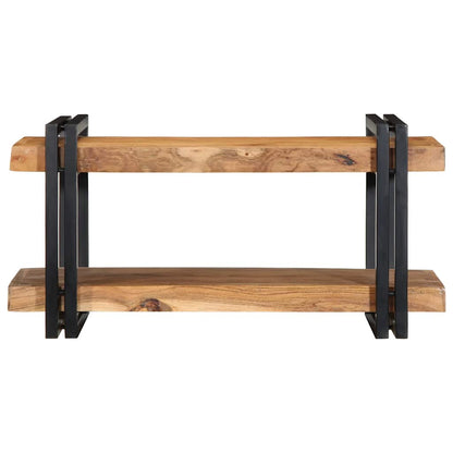 Wall Shelf 70x33x35 cm Solid Wood Acacia