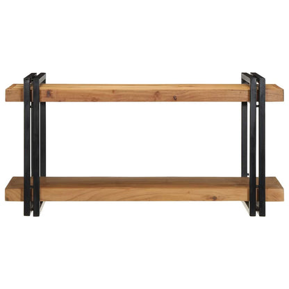 Wall Shelf 90x33x45 cm Solid Wood Acacia