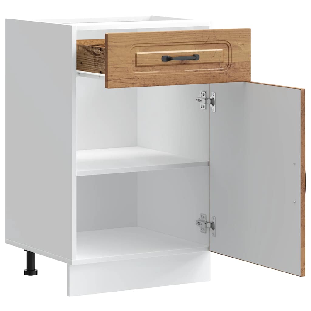 Kitchen Base Cabinet Kalmar Old Wood Engineered Wood