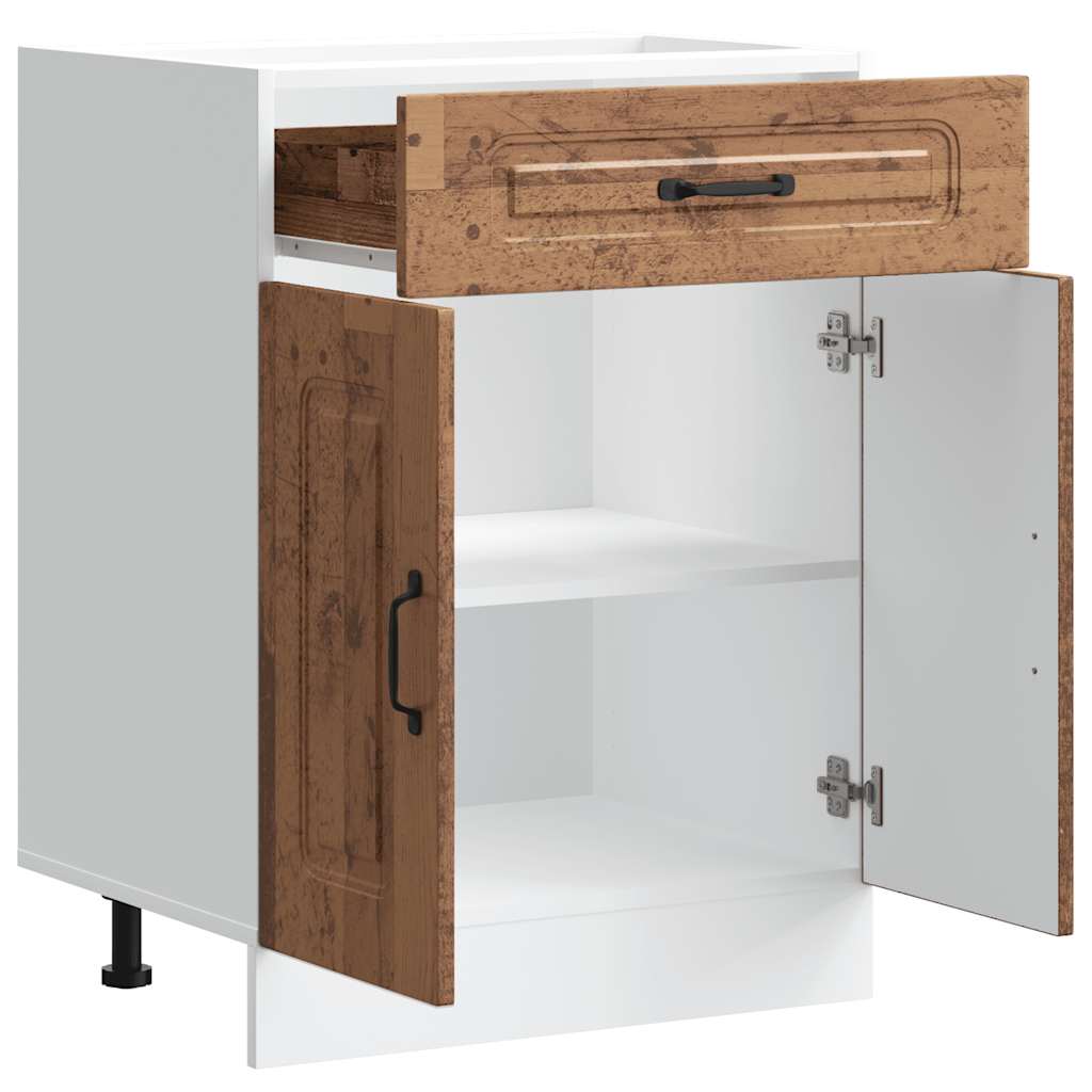 Kitchen Base Cabinet Kalmar Old Wood Engineered Wood