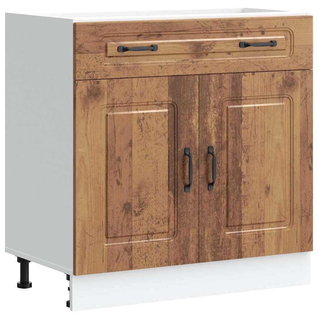 Kitchen Base Cabinet Kalmar Old Wood Engineered Wood