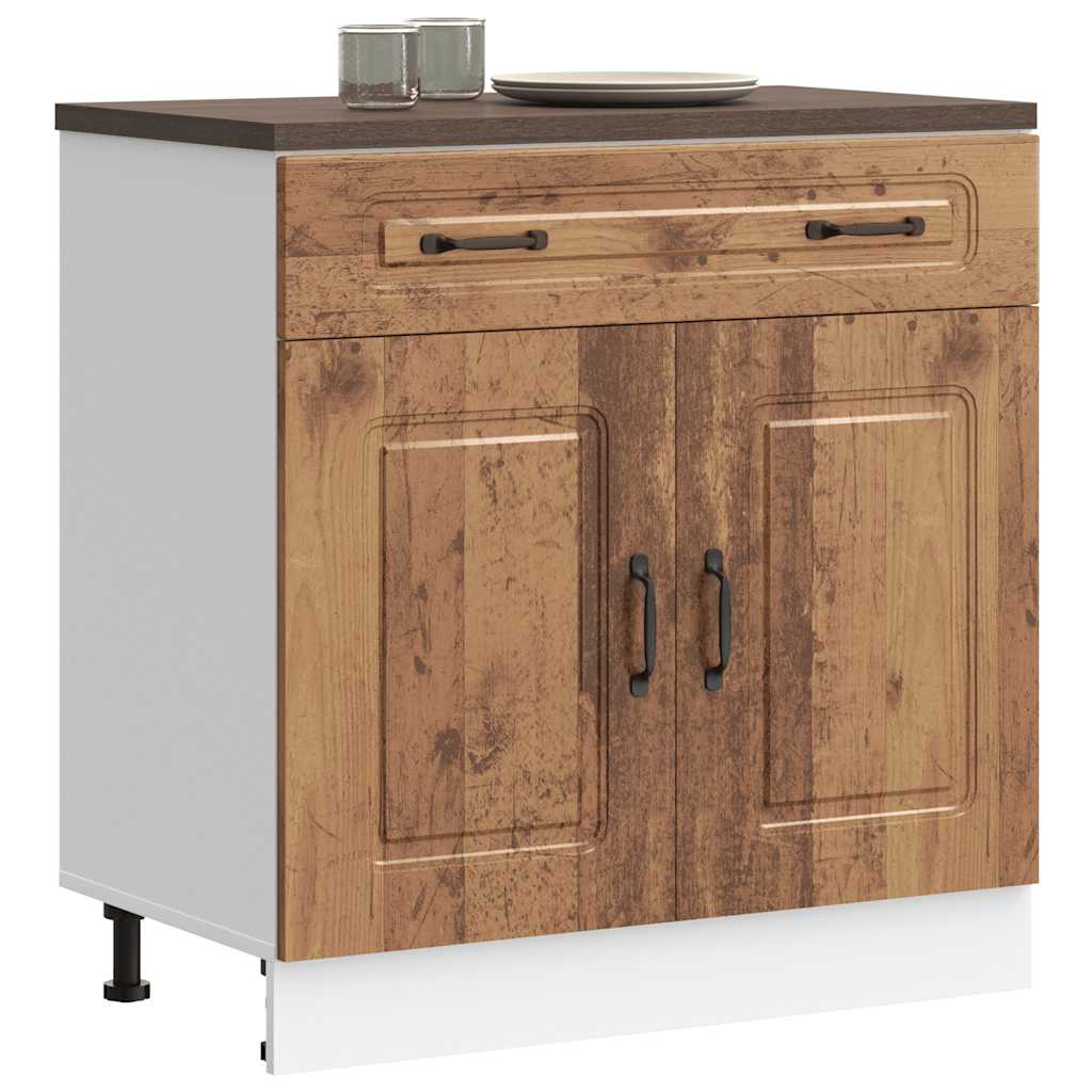 Kitchen Base Cabinet Kalmar Old Wood Engineered Wood