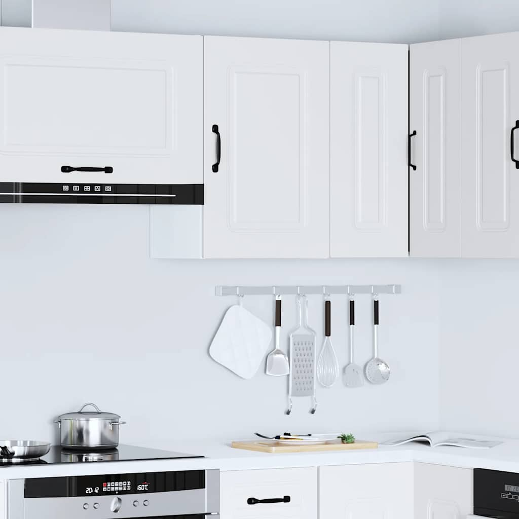 Kitchen Wall Cabinet Kalmar White Engineered Wood