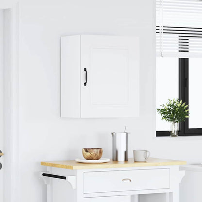 Kitchen Wall Cabinet Kalmar White Engineered Wood