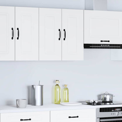 Kitchen Wall Cabinet Kalmar White Engineered Wood