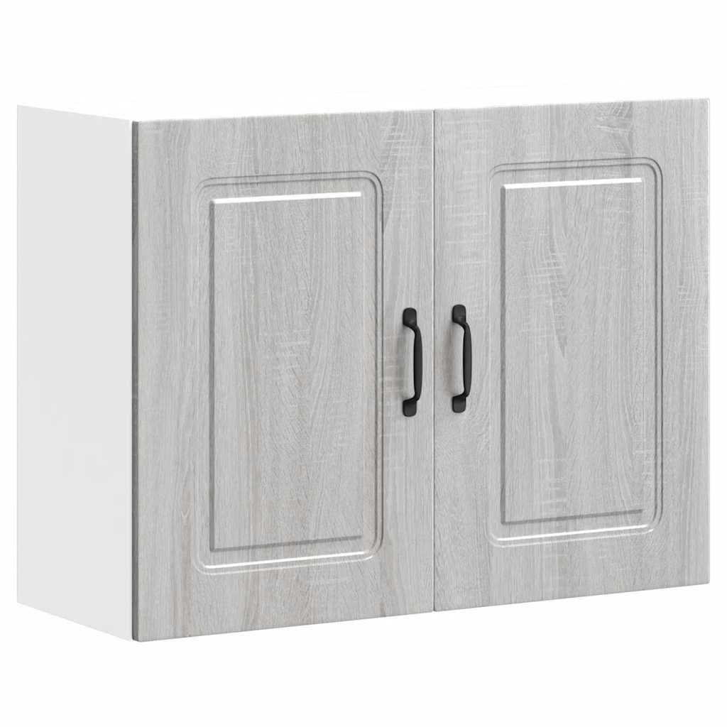 Kitchen Wall Cabinet Kalmar Grey Sonoma Engineered Wood