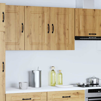 Kitchen Wall Cabinet Kalmar Artisan Oak Engineered Wood