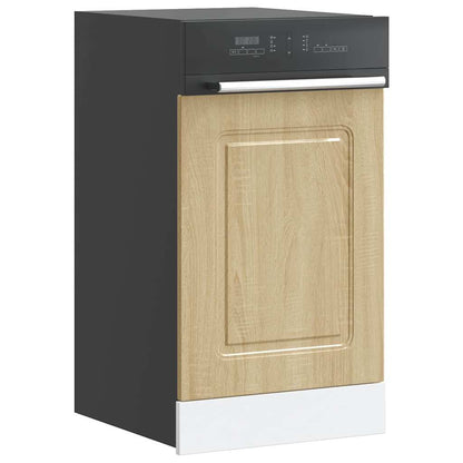 Dishwasher Panel Kalmar Sonoma Oak 45x1.5x67 cm Engineered Wood