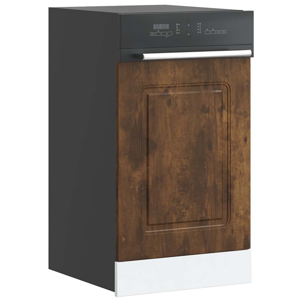 Dishwasher Panel Kalmar Smoked Oak 45x1.5x67 cm Engineered Wood