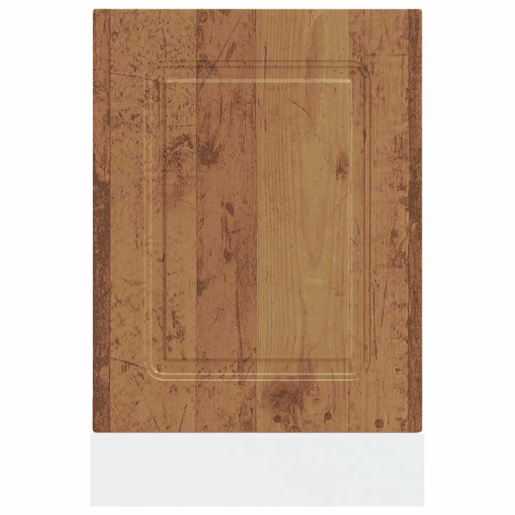 Dishwasher Panel Kalmar Old Wood 45x1.5x67 cm Engineered Wood