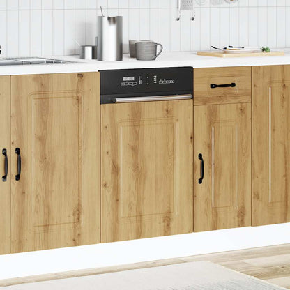 Dishwasher Panel Kalmar Artisan Oak 45x1.5x67 cm Engineered Wood